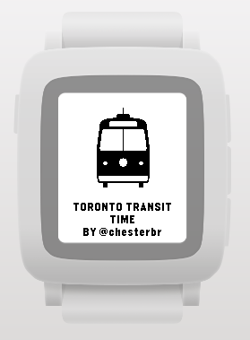 Toronto Transit Time splash screen 